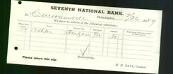 Bank Letterhead - Seventh National Bank
