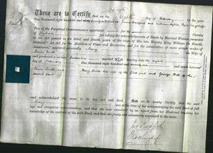 Deed by Married Women - Mary Smith-Original Ancestry