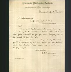 Letterhead - Indiana National Guard