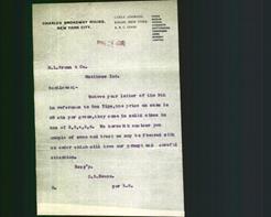 Letterhead - Charles Broadway Rouss