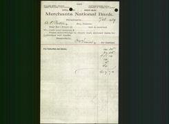 Bank Letterhead - Merchants National Bank