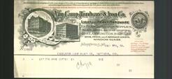 Letterhead - Van Camp Hardware & Iron Co.