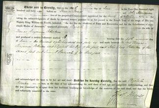 Deed by Married Women - Elizabeth Potterton-Original Ancestry