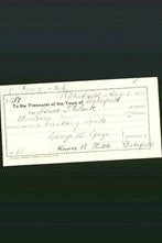 Wakefield, Massachusetts Payment Voucher - Isaac T Clark