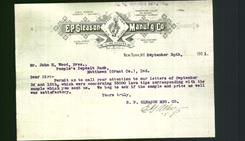 Letterhead - EP Gleason Manur'g Co.