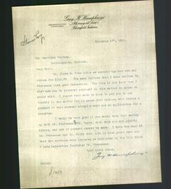 Letterhead - Guy H. Humphreys