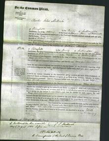 Court of Common Pleas - Mary Ann Kennett-Original Ancestry