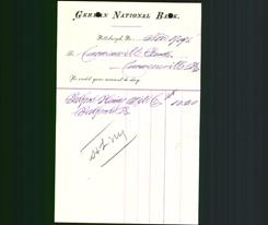 Bank Letterhead - German National Bank