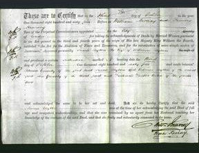 Deed by Married Women - Sarah Mytton-Original Ancestry