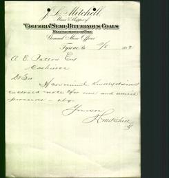 Business Letterhead - J. L. Mitchell