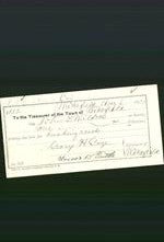 Wakefield, Massachusetts Payment Voucher - John D Waldron