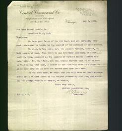 Letterhead - Central Commercial Co.