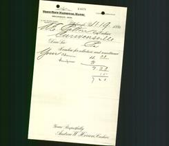 Bank Letterhead - Fort Pitt National Bank