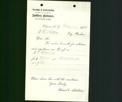 Business Letterhead - Plumb & Sheldons