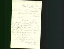 Business Letterhead - A. B. Mosser