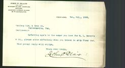 Letterhead - John P. Blair