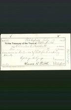 Wakefield, Massachusetts Payment Voucher - Charles E Brackett