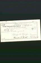 Wakefield, Massachusetts Payment Voucher - Charles E Brackett