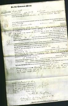 Court of Common Pleas - Caroline Barker-Original Ancestry