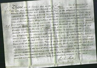 Deed by Married Women - Anna Whyle and Sarah Wood-Original Ancestry