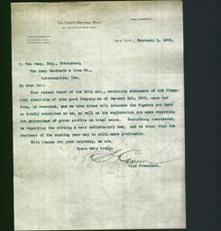 Letterhead - The Fourth National Bank