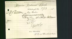 Bank Letterhead - Marine National Bank