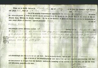 Deed by Married Women - Ann Wilson-Original Ancestry