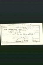 Wakefield, Massachusetts Payment Voucher - John H Garvin