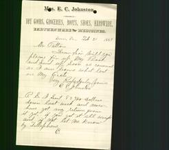 Business Letterhead - E. C. Johnston