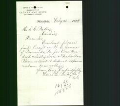 Business Letterhead - Lewis L. Bailey & Company