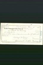 Wakefield, Massachusetts Payment Voucher - Fred B Shorey