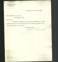 Letterhead - John Bindley