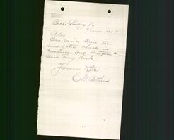 Business Letterhead - C. W. Prothero