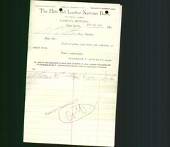 Bank Letterhead - Hide and Leather National Bank