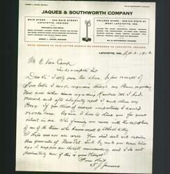 Letterhead - Jacques & Southworth Company