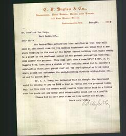 Letterhead - C.F. Sayles & Co.