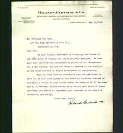 Letterhead - Hilands, Gartside & Co.