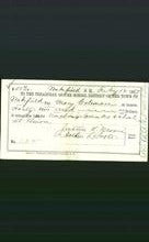 Wakefield, Massachusetts Payment Voucher - Mary Coleman