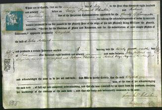 Deed by Married Women - Elizabeth Holland-Original Ancestry