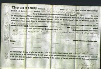 Deed by Married Women - Sarah Scott-Original Ancestry