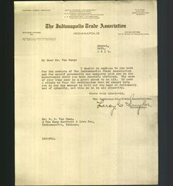 Letterhead - The Indianapolis Trade Association