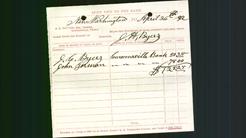 Business Letterhead - J. W. Byers