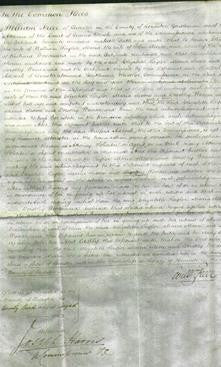 Court of Common Pleas - Elizabeth Taylor, Maria Moore and Dorothy Woodward-Original Ancestry