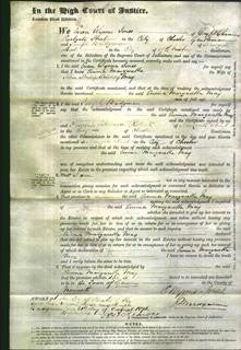 Court of Common Pleas - Emma Margaretta May-Original Ancestry