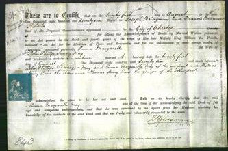 Deed by Married Women - Emma Margaretta May-Original Ancestry