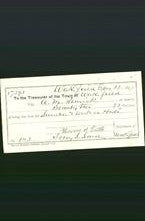 Wakefield, Massachusetts Payment Voucher - A M Remick