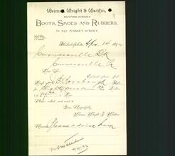 Business Letterhead - Weimer, Wright & Watkin