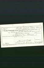 Wakefield, Massachusetts Payment Voucher - Brackett and Brown