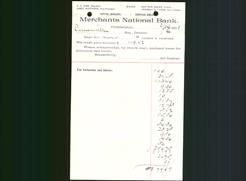 Bank Letterhead - Merchants National Bank