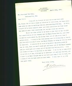 Letterhead - W.C. Brown